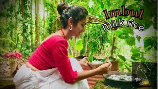 Ceylon traditional Imbul Milk Rice | Enjoy this beautiful morning in village home | Imbul Kiribath