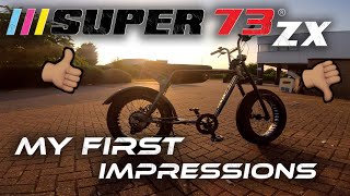 **SUPER73 ZX** FIRST IMPRESSIONS WITH THROTTLE INSTALLED!!