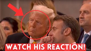 🤯Check Out TRUMP's Reaction AMAZED at Notre Dame Opening