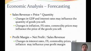 FSA Lecture 2A - Economic Analysis