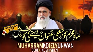 Muharram ko Jely Unwan dene ki koshish | Syed Jawad Naqvi | Qawl Sadid