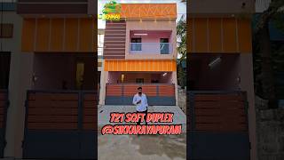 8️⃣5️⃣lakhs☎️9043050793☎️8220111174 2️⃣BHK Duplex house For sale in #kovur #chennai #shorts #home