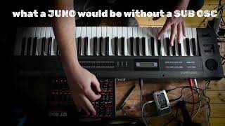 That's Why i Love My Roland Alpha Juno - Part 1: Let's build a Lead Synth Bass