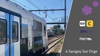 RER C, FRET et TER Rémi en Gare de Savigny Sur Orge !