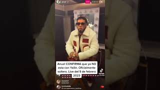 anuel  se separa de yailin y dice las razones