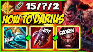 DARIUS GUIDE FOR SEASON 11 | LEARN HOW TO PLAY DARIUS BEST ITEMS BEST RUNES - LEAGUE OF LEGENDS