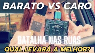 PERFUME CARO vs BARATO - Versace Eros EDP Vs The Power Of Love In The Box - QUEM GANHOU NAS RUAS?