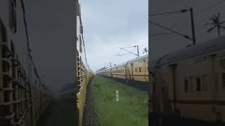 Train in Rain #shorts #indianrailways #trainlover