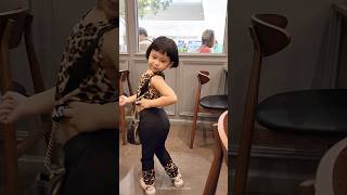 Dance in a cafe - pink venom 😅 .. #shorts #cute #kpop #dance #dancechallenge #kids #youtubeshorts