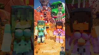 Aphmau & Zombie Girl Chase Smile Cat | Minecraft & Zoonomaly"