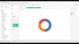 Learn How To Create Donut Chart In Tableau | Tableau Tutorial