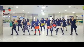 We're Going To The Party Line Dance - Demo By D'Sisters & Friends LDG