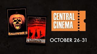 Halloween 2 & 3 double feature trailer - October 26th - 31st