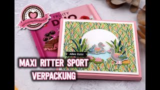 Maxi Ritter Sport Verpackung | Am Ententeich | Stampin' Up!