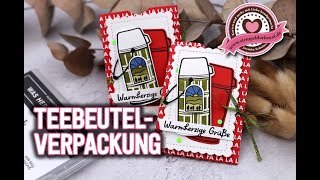 Teebeutel Verpackung | Kleine Tasche basteln | Stampin' Up!