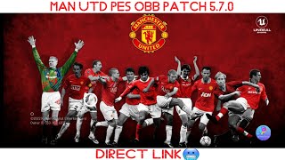 Manchester United patch |Pes Obb | 5.7.0 version pes 2021 #pes2021 #pes2021mobile