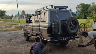 PEMASANGAN BEMPER BELAKANG KIJANG SUPER ALTO