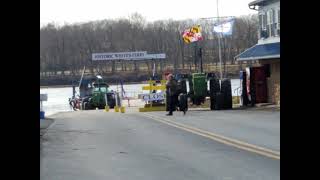 Whites Ferry and the C&O Canal, March 4, 2021