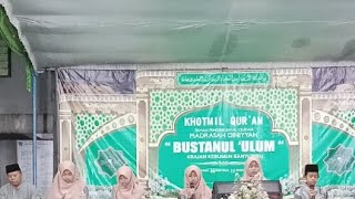 Khotmil Qu'an Bustanul Ulum