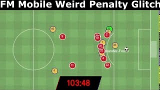 Football Manager 2021 Mobile  Funny (but weird) Penalty Glitch