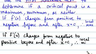 mcv 4.2 Maximum and Minimum part 1