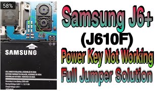 Samsung J6+ Power key Not Working Problem Solution. Samsung J610F On Off Button Problem (J6Plus)