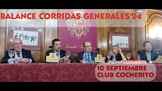 COLOQUIO BALANCE CORRIDAS GENERALES 2024