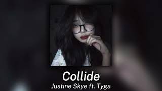 justine skye - collide | sped up