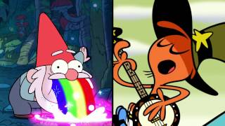 Gravity Falls and Wander Over Yonder on Disney XD