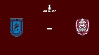 Univ. Craiova Vs. CFR Cluj, Etapa 18, SuperLiga 2024-2025 #Live