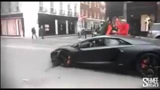 ACCIDENTE DE LAMBORGHINI AVENTADOR 360p