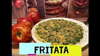 Fritata/egg/spinach