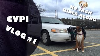 CVPI Vlog #1 - K9 JACK RIDES ALONG!!