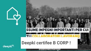 Deepki certifiee B CORP IT