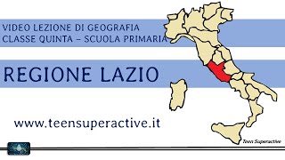 VIDEO LEZIONE DI GEOGRAFIA   REGIONE LAZIO