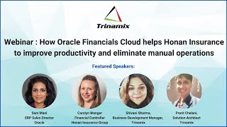 How OracleFinancials Cloud helps HonanInsurance to improve productivity & eliminate manualoperations