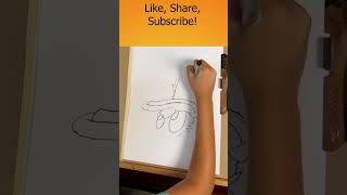 9yo Autistic Savant Draws UPSIDE DOWN - Donald Duck | Disney #shorts