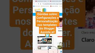 Templates para Blogger - Dúvidas Sobre Configurações e Personalização