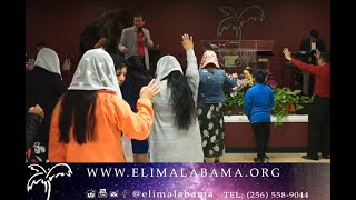 Pastor Rigoberto Gonzalez en Iglesia Elim Alabama U.S.