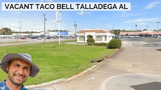 Vacant Taco Bell in Talladega AL