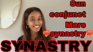 SYNASTRY Sun conjunct Mars synastry