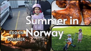 Summer BBQ in Norway| life in Norway vlogs| Drammen Norway