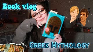 Reading Greek Mythology for the first time (Book Vlog) #booktube