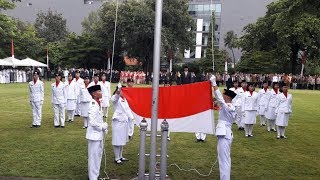 Upacara Peringatan Ke-72 Kemerdekaan RI (Paskibra KBRI Bangkok 2017)