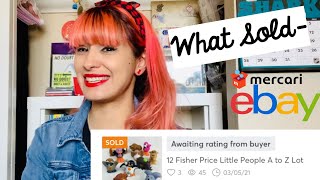 Sales are up! What sold on eBay and Why You Shouldn't Over Work Yourself!