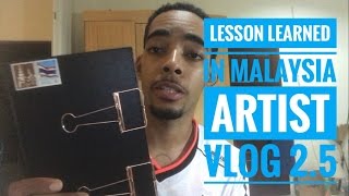 Lessons Learned in Malaysia & Answering Subscriber Questions ▲ Artist Vlog 2.5