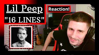 LIL PEEP - 16 LINES [REACTION] | STRAIGHT VIBEZ FROM THIS RECORD, LOVED IT!!!