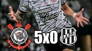 MELHORES MOMENTOS CORINTHIANS 5 x 0 PONTE PRETA PAULISTAO