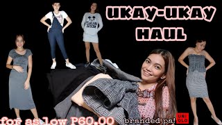 UKAY UKAY HAUL! MY UKAY UKAY FAVORITES! BRANDED FOR AS LOW AS P60.00