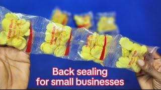 Back sealing for small businesses